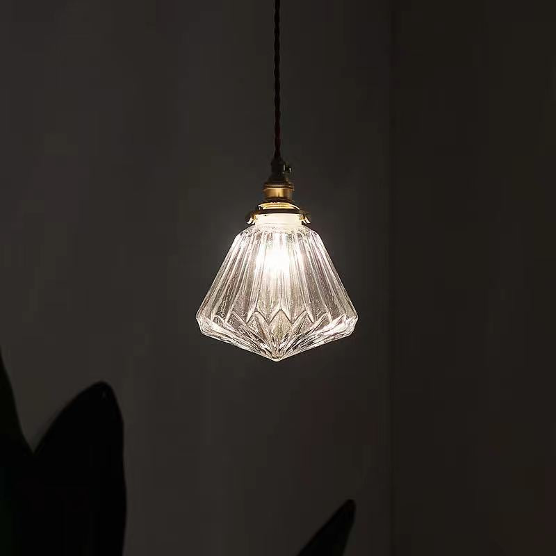 Simple Glass Ceiling Pendant Lights