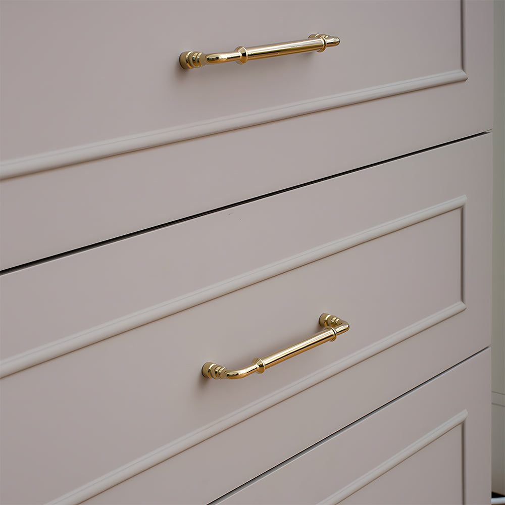 Luxury Brass Wardrobe Kitchen Handles And Knobs