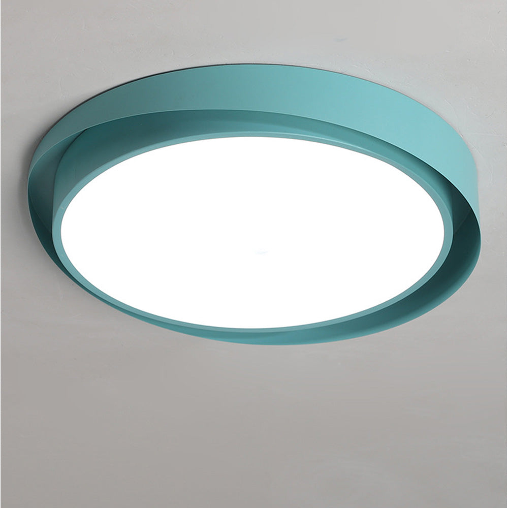 Colorful Contemporary Round LED Ceiling Lights