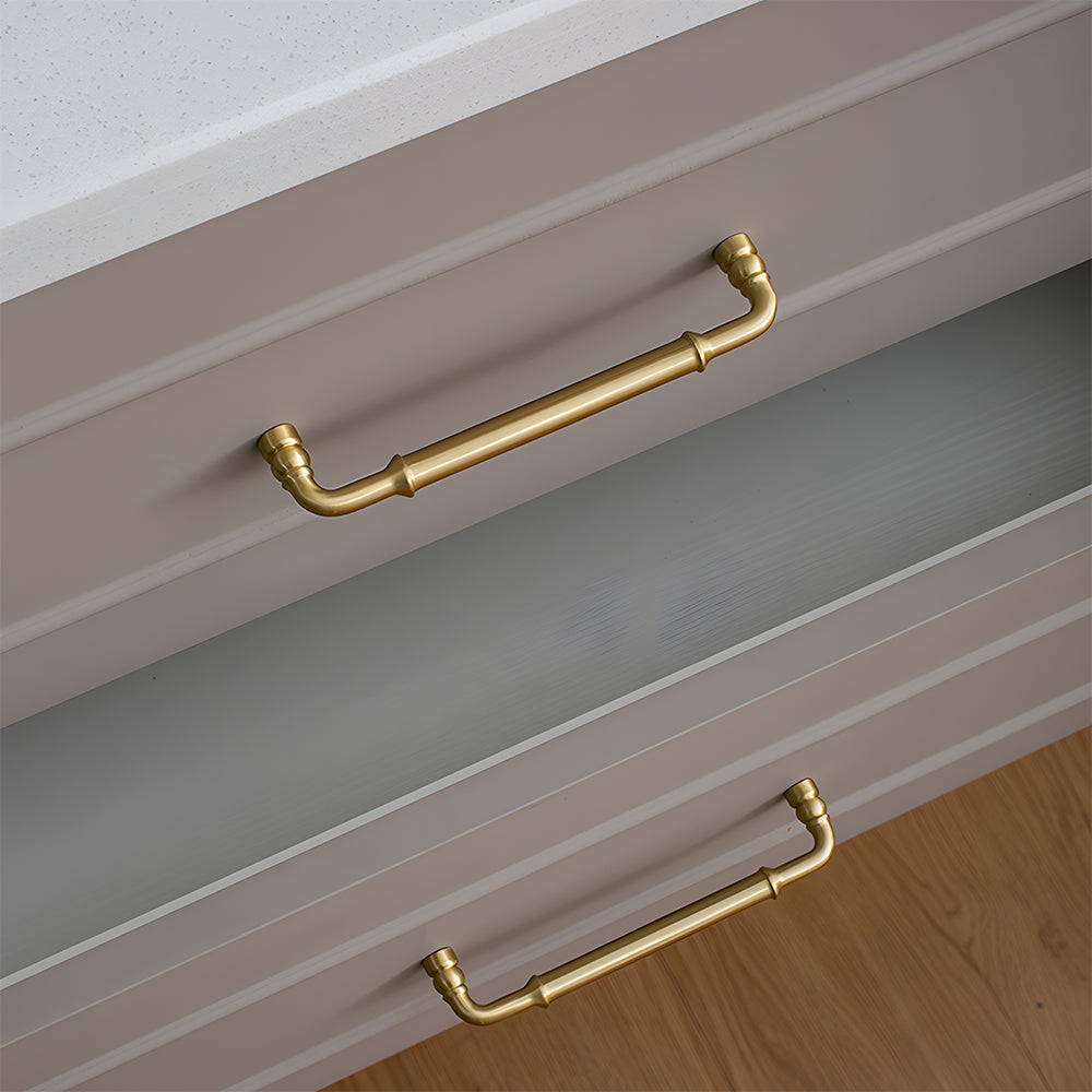 Luxury Brass Wardrobe Kitchen Handles And Knobs