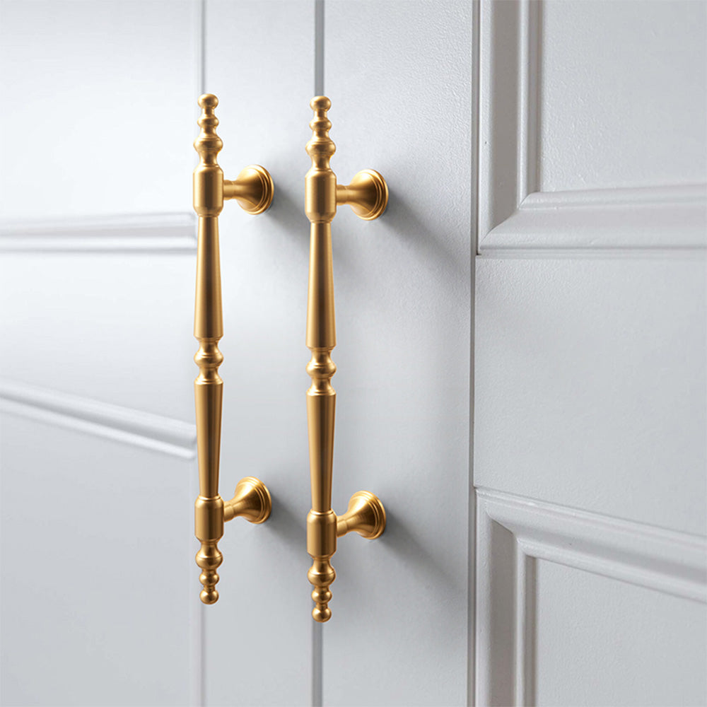 Elegant Sleek Gold Kitchen Cabinet Handle