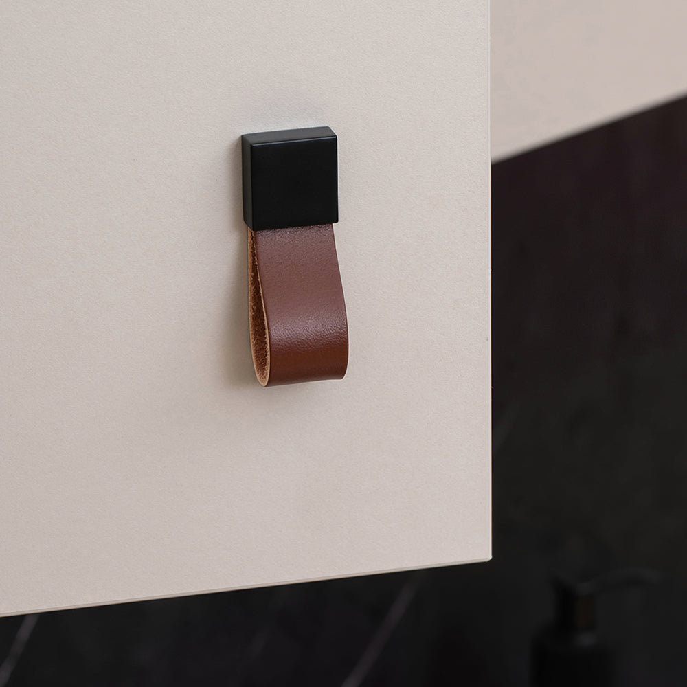 Children's Room Anti-collision Leather Wardrobe Handle