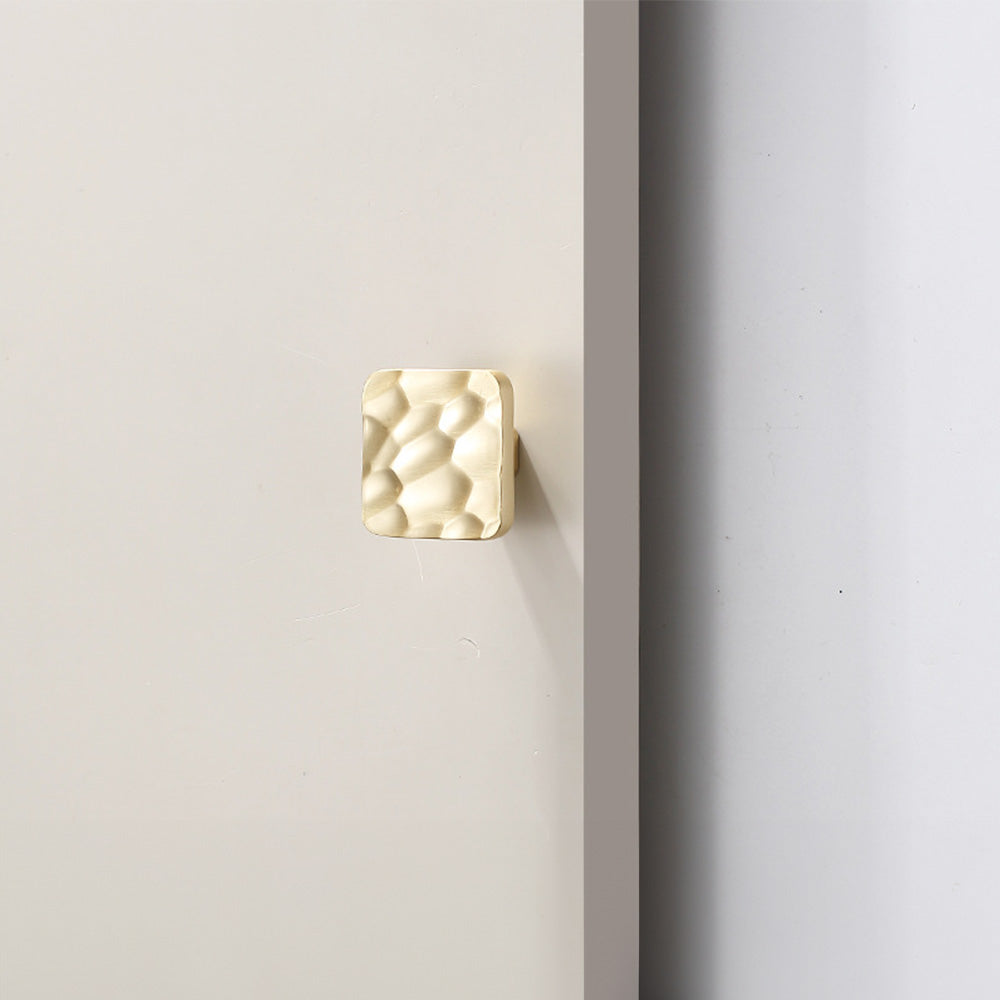 Unique Hammer Pattern Cabinet Handles