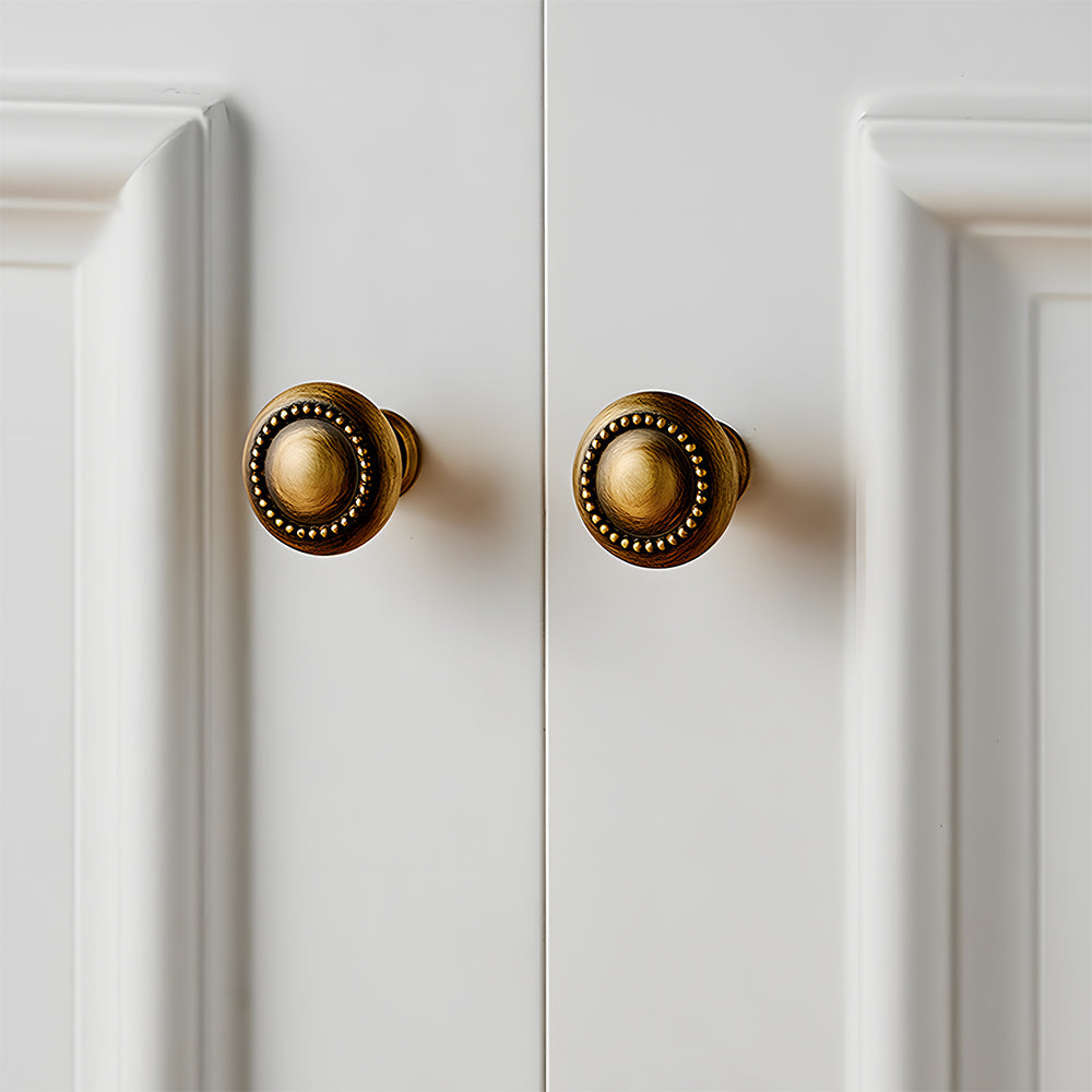European Style Classical Brass Cabinet Door Handles