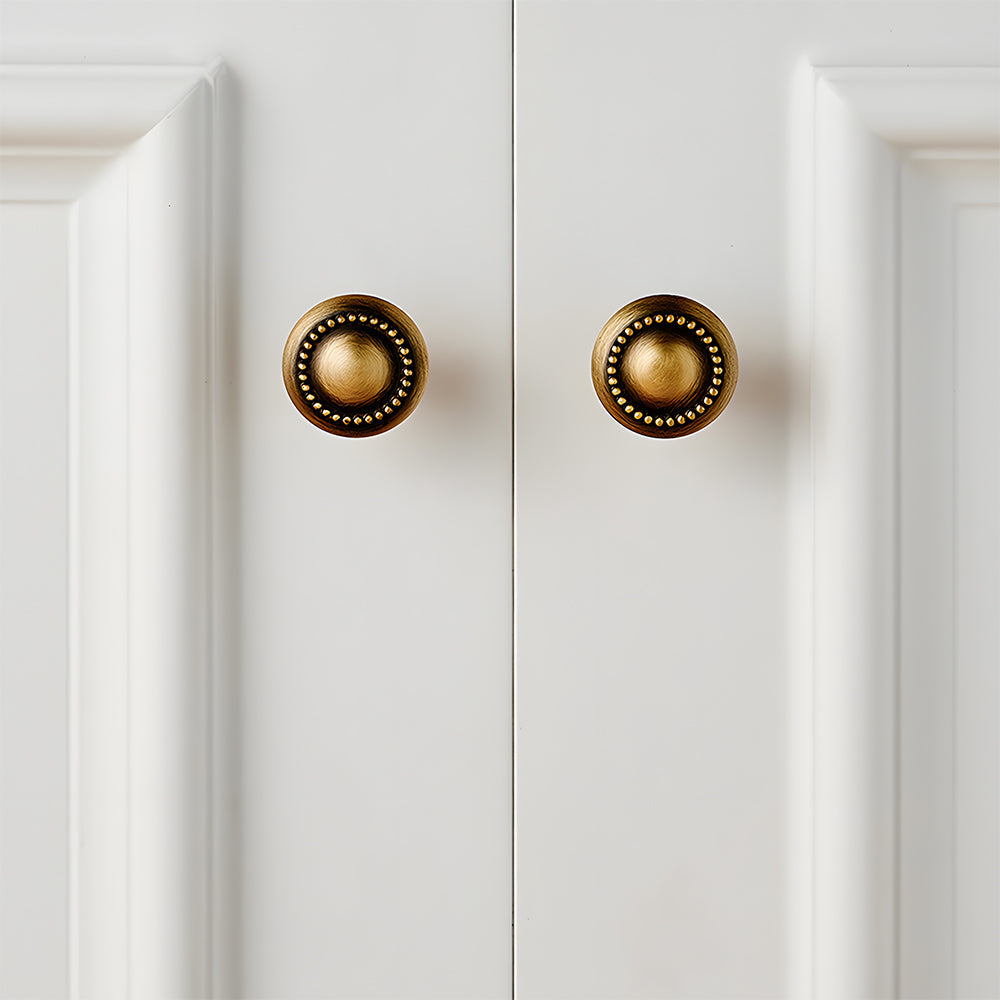 European Style Classical Brass Cabinet Door Handles