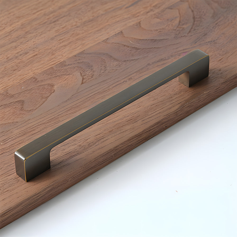 Retro Coffee Bronze Aged Brass Drawer Handles