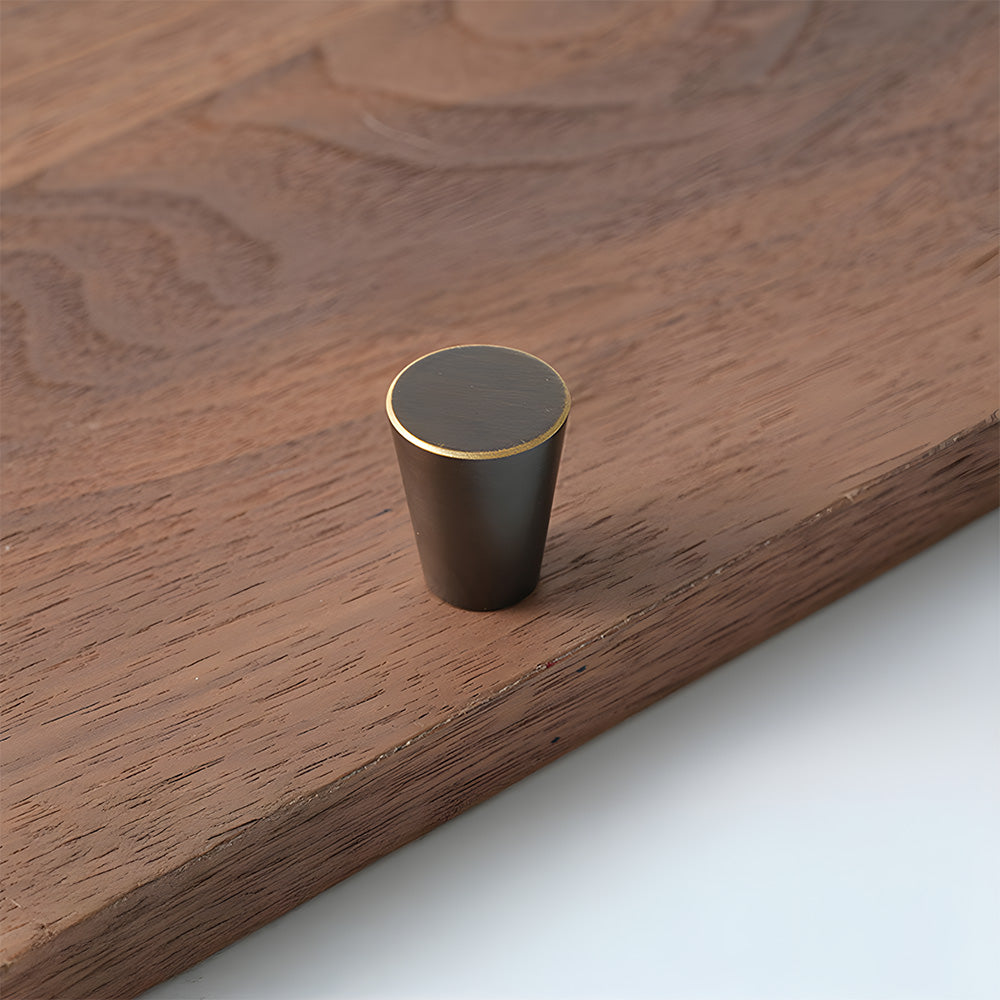 Retro Coffee Bronze Aged Brass Drawer Handles