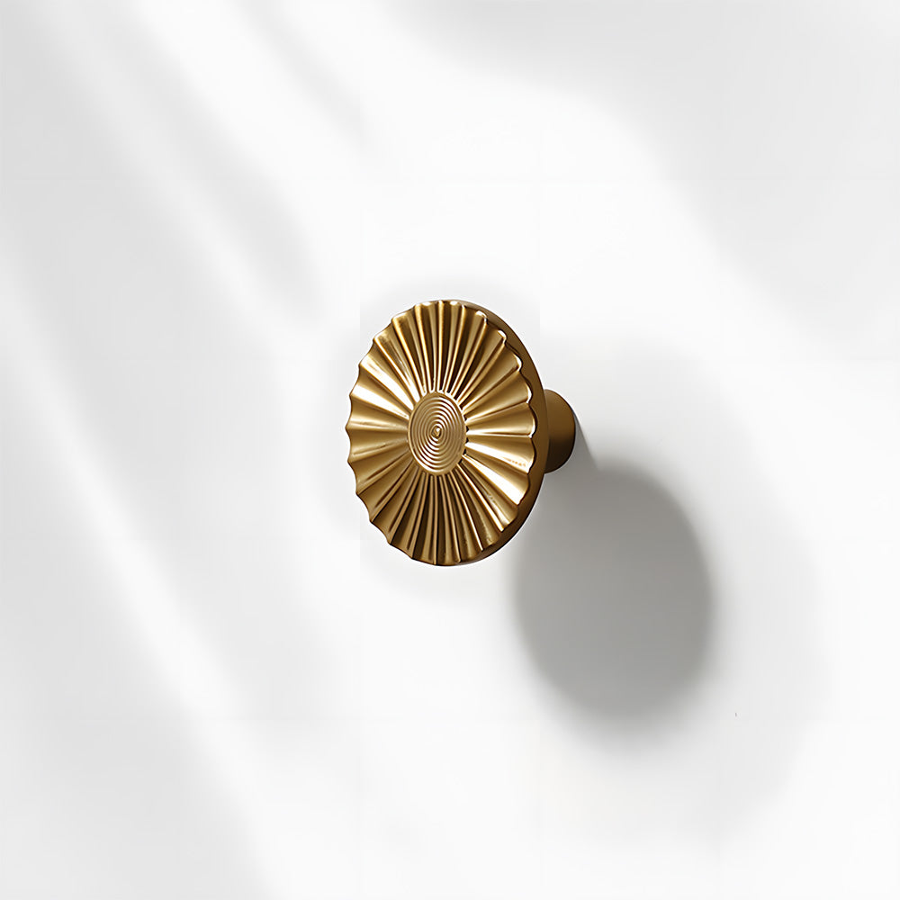 Vintage Sunburst Half Moon Cabinet Pulls