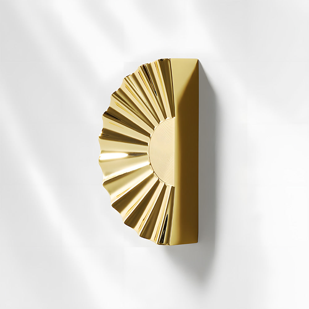 Vintage Sunburst Half Moon Cabinet Pulls