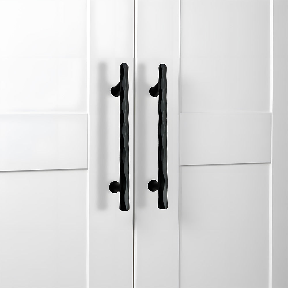 Vintage decor Zinc Alloy Knurled Bar Kitchen Cabinet Pull