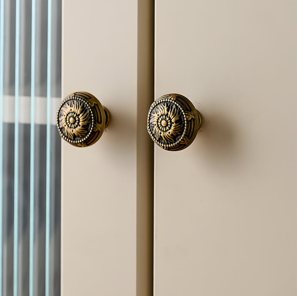 European Style Classical Brass Cabinet Door Handles