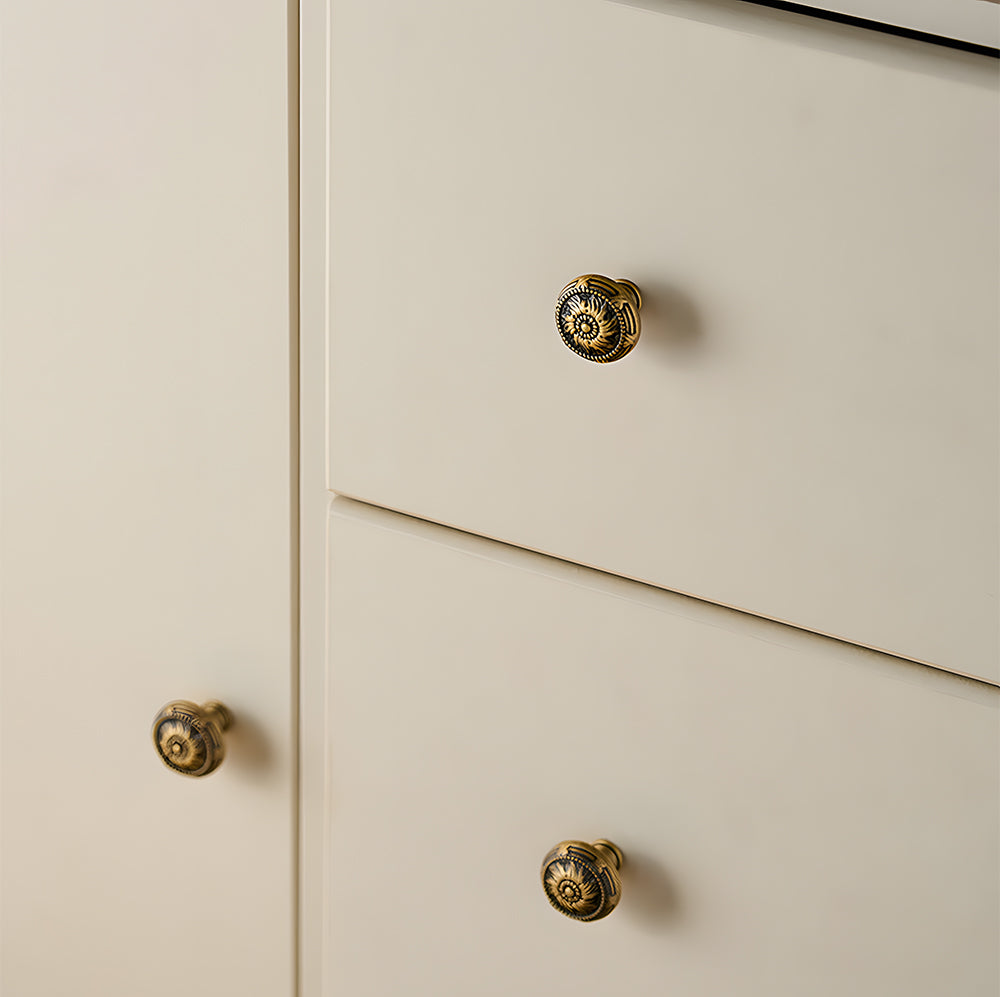 European Style Classical Brass Cabinet Door Handles