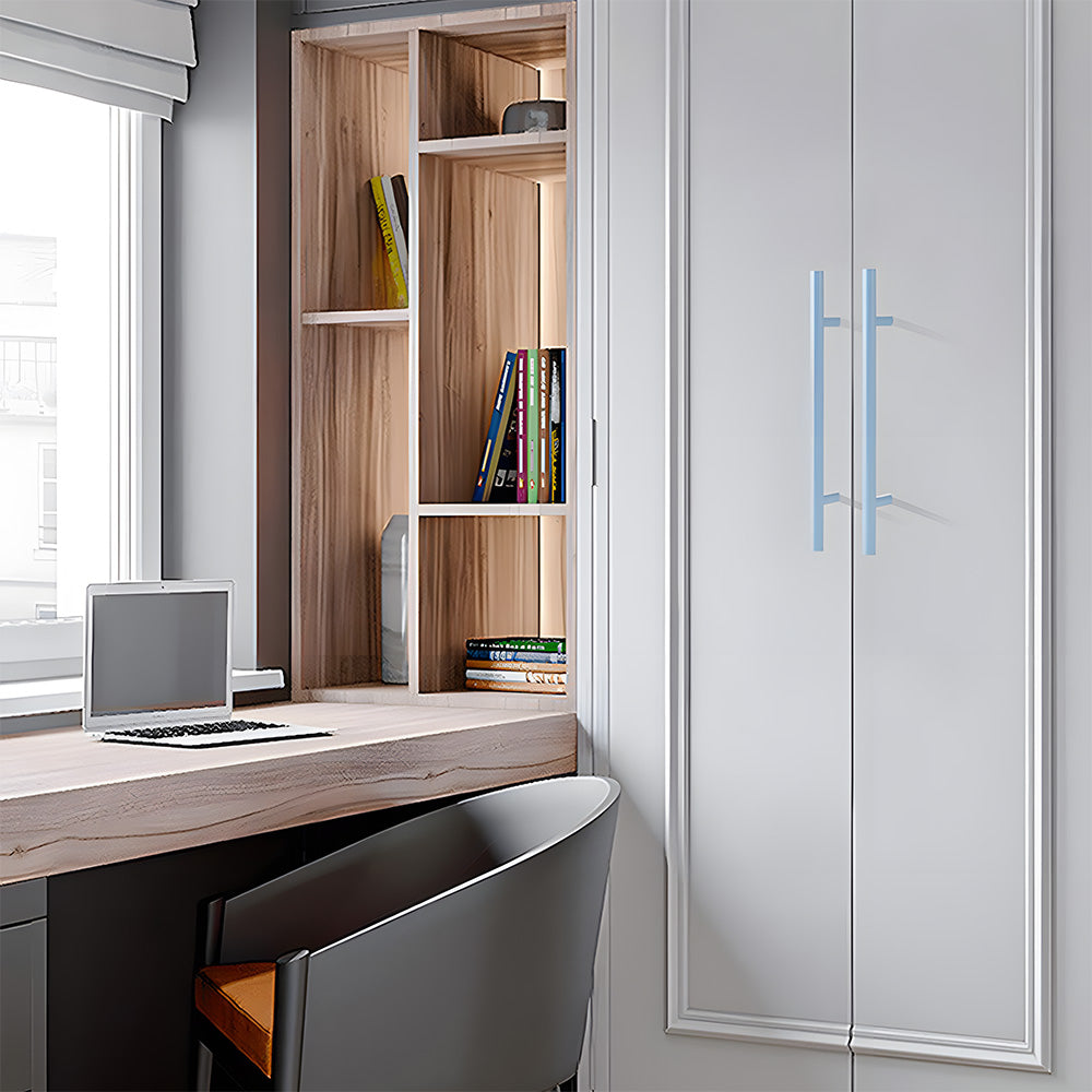 Colourful Aluminum Alloy Kitchen Cabinet Drawer Handles