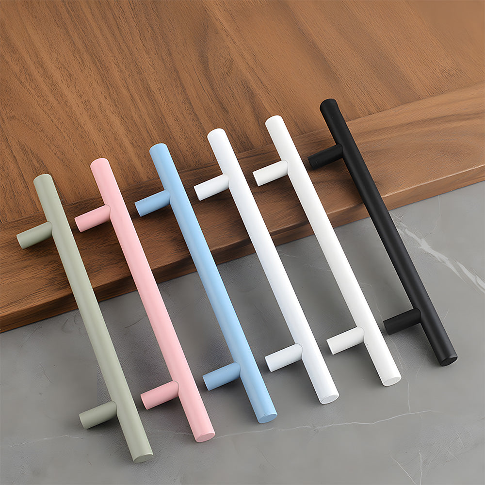 Colourful Aluminum Alloy Kitchen Cabinet Drawer Handles