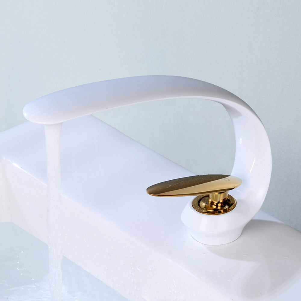 Modern Solid Brass Single Lever Mono Basin Mixer Tap