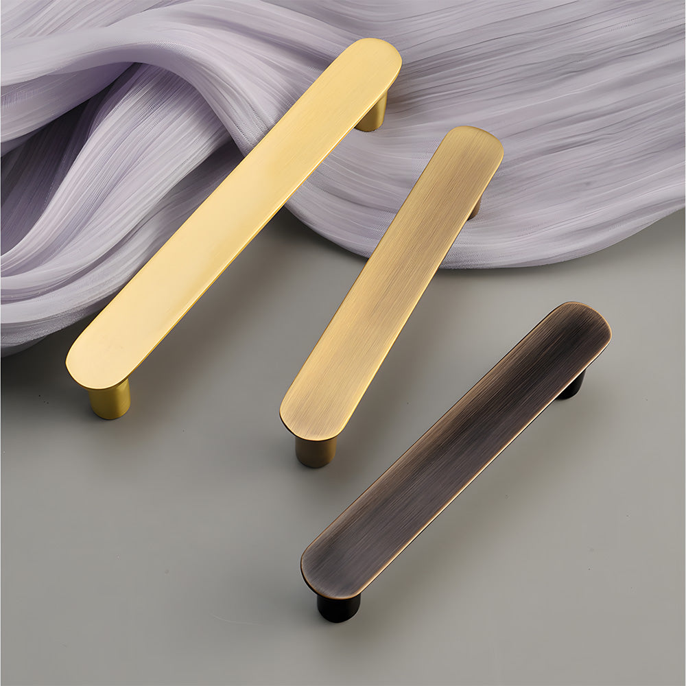 Minimalist Solid Brass Cupboard Pulls Cabinet Handles
