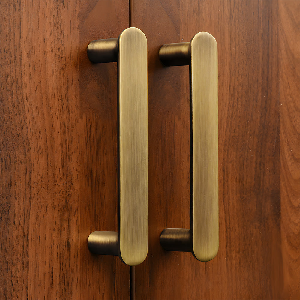 Minimalist Solid Brass Cupboard Pulls Cabinet Handles