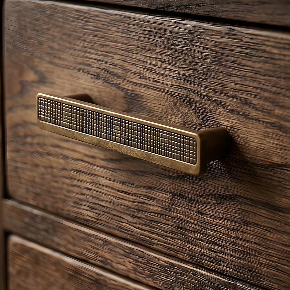 Modern Textured Knurled Cupboard Handles