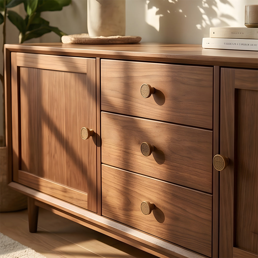 Modern Textured Knurled Cupboard Handles