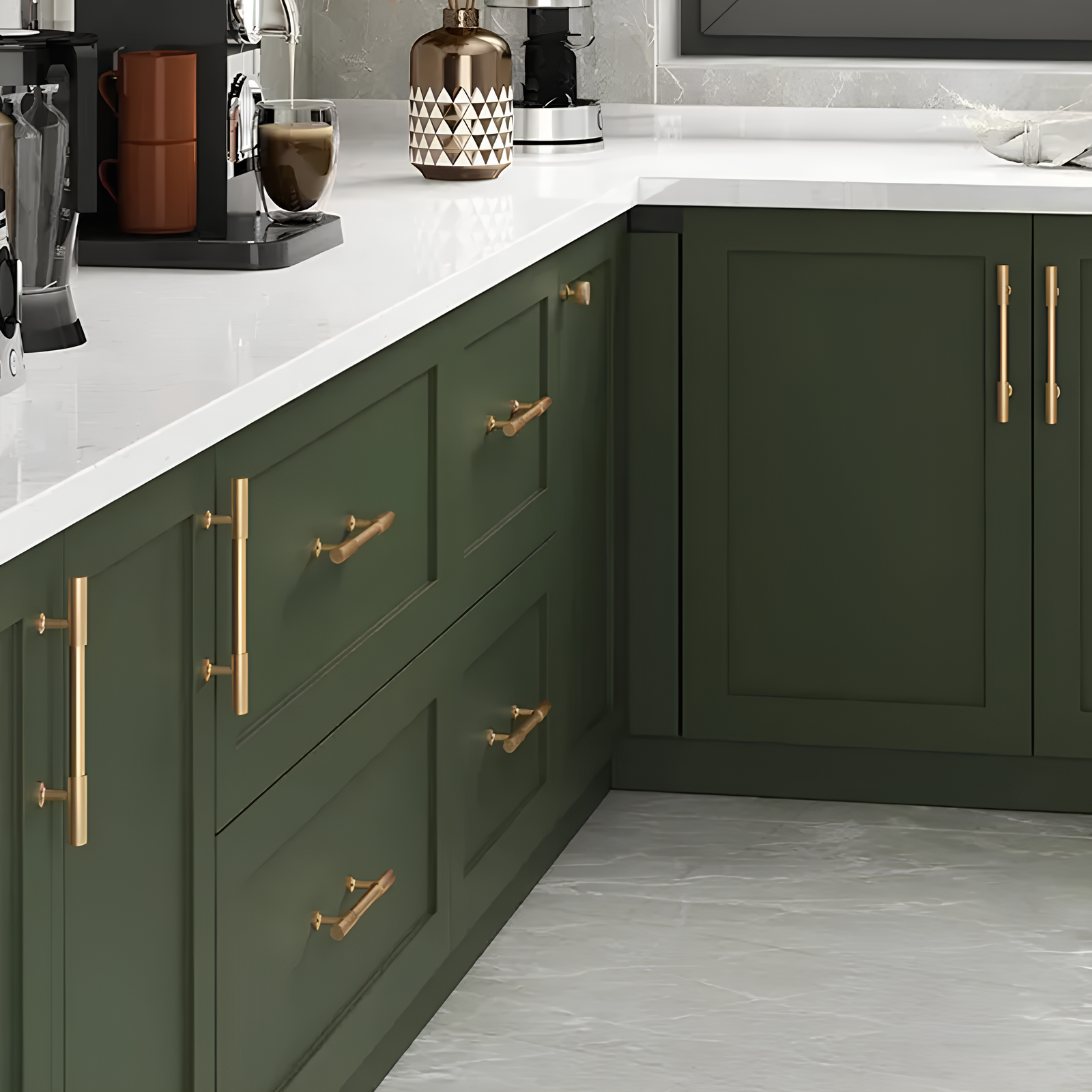 Luxury Stripe Cabinet Handles