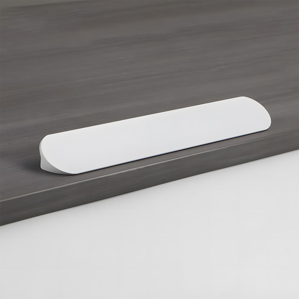 Elegant Round Corner Hidden Drawer Finger Edge Handles