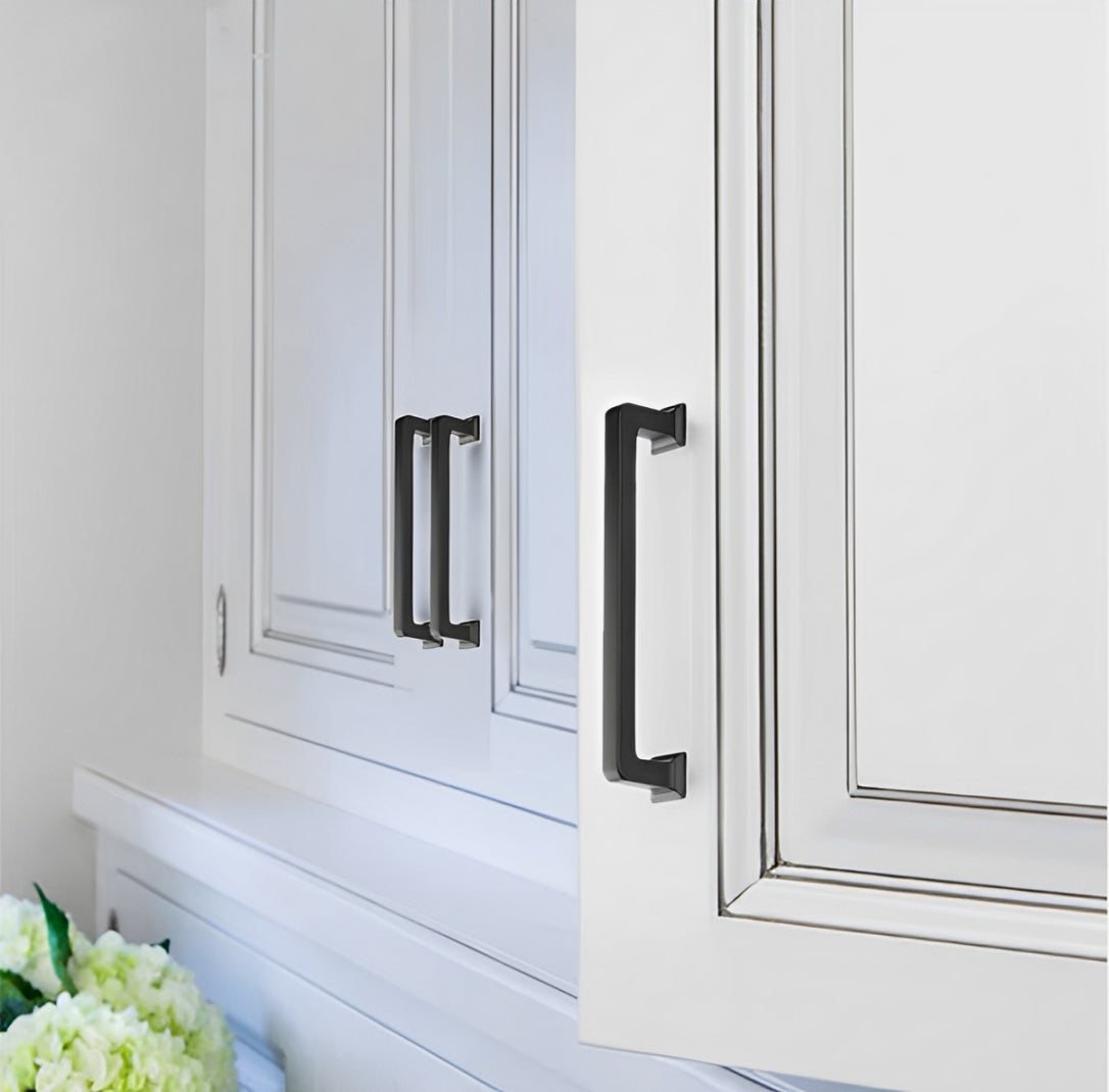 Modern Elegant Zinc Alloy Kitchen Cabinet Handles