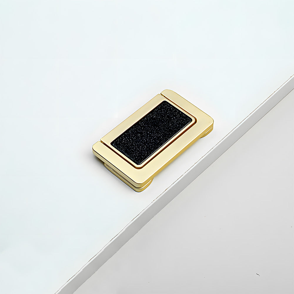 Invisible Shell Gold Ring Zinc Alloy Cabinet Drawer Handle