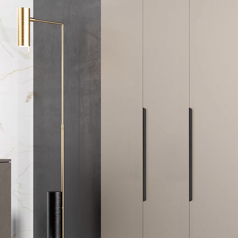 Long Simple Multicolored Invisible Cabinet Drawer Handle