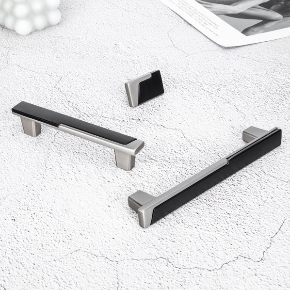 Modern Square Kitchen Bar Cabinet Pull Handles