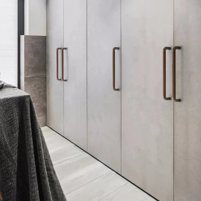 Long Cupboard Bar Knurled Handles