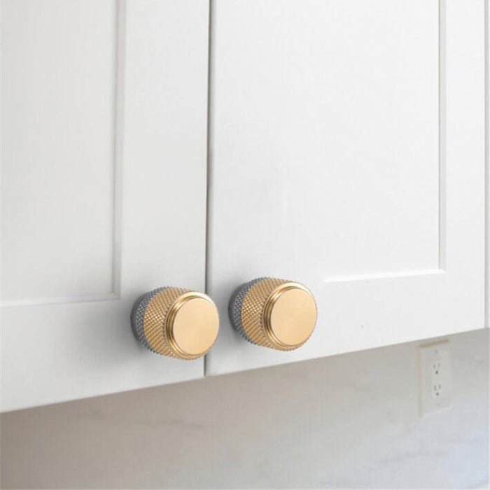 1 Pack Modern Knurled Cabinet Handle