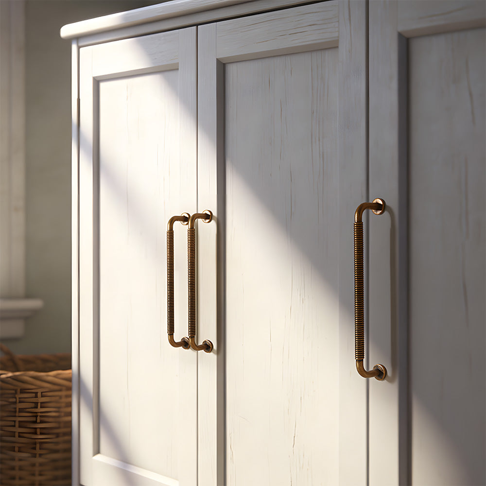 Vintage Thread Zinc Alloy Bar Cabinet Handles