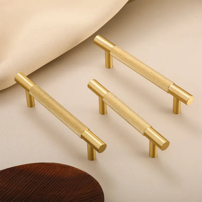 Aluminum Alloy Cabinet Doors Knurled Handles