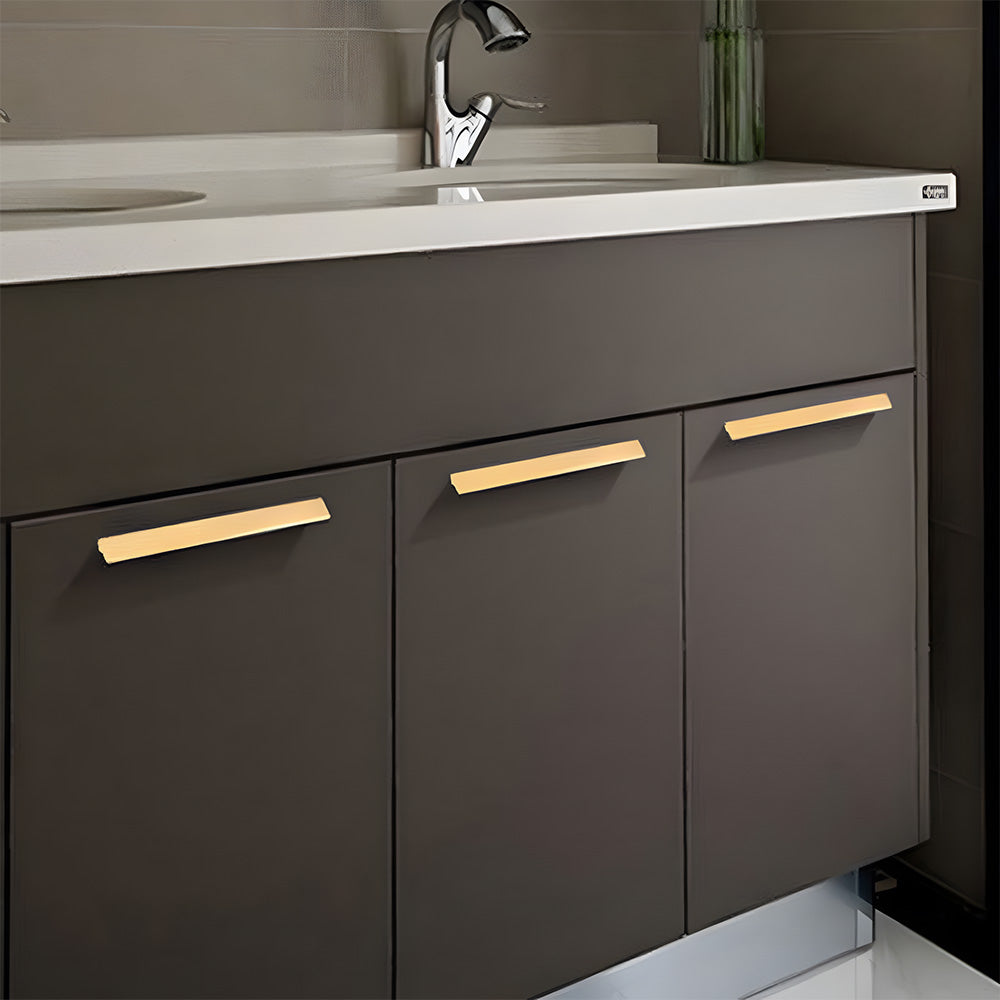 Modern Hidden Dresser Finger Edge Handles
