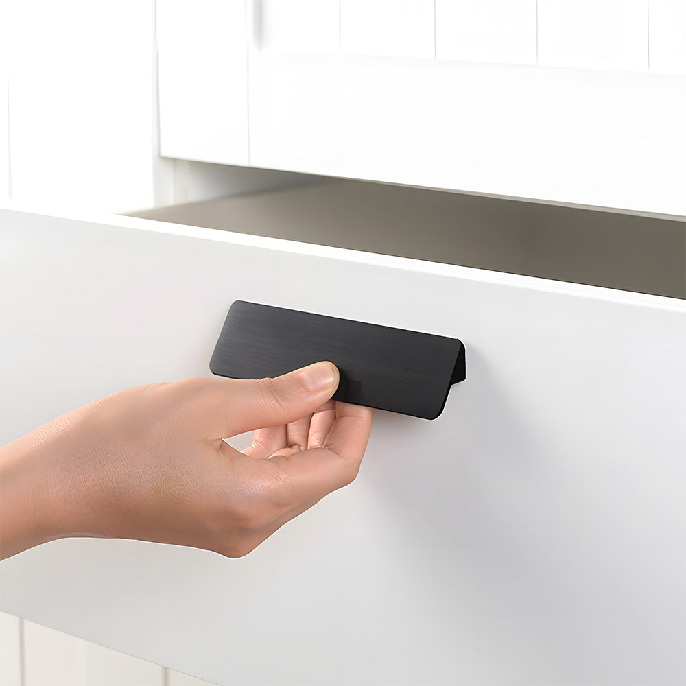Modern Hidden Dresser Finger Edge Handles