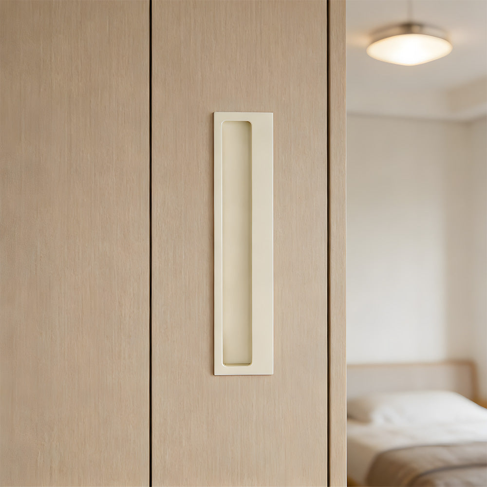 Minimalist Invisible Sliding Door Handles Recessed Flush Finger Pulls