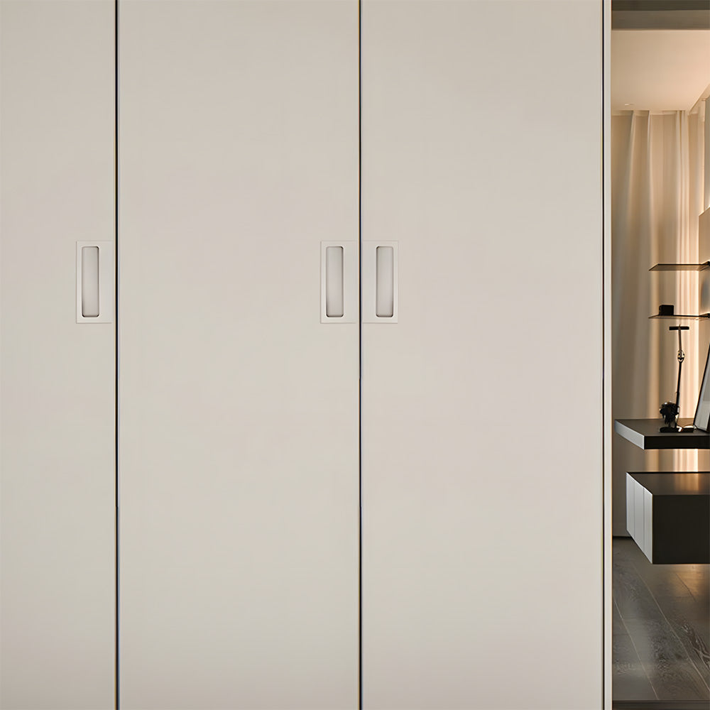Minimalist Invisible Sliding Door Handles Recessed Flush Finger Pulls