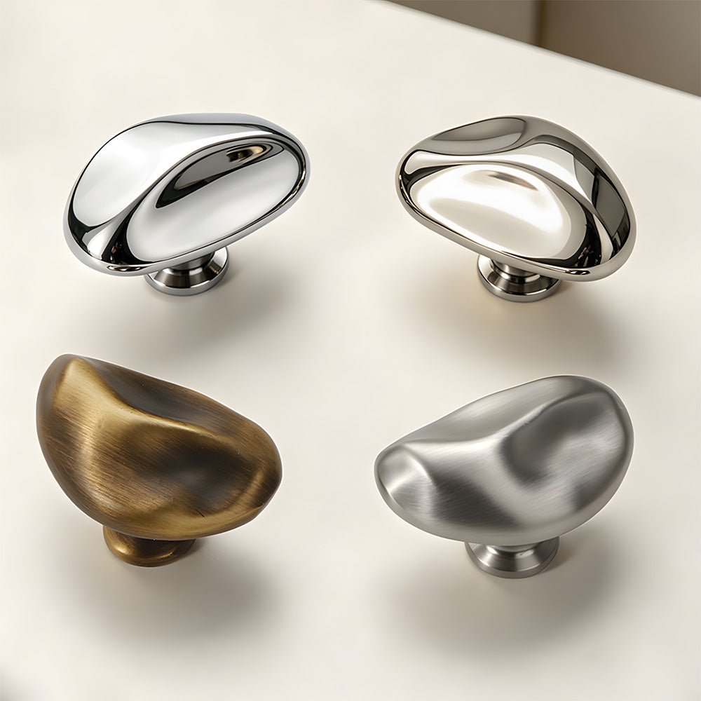 Modern Luxe Irregular Shape Cabinet Closet Knobs