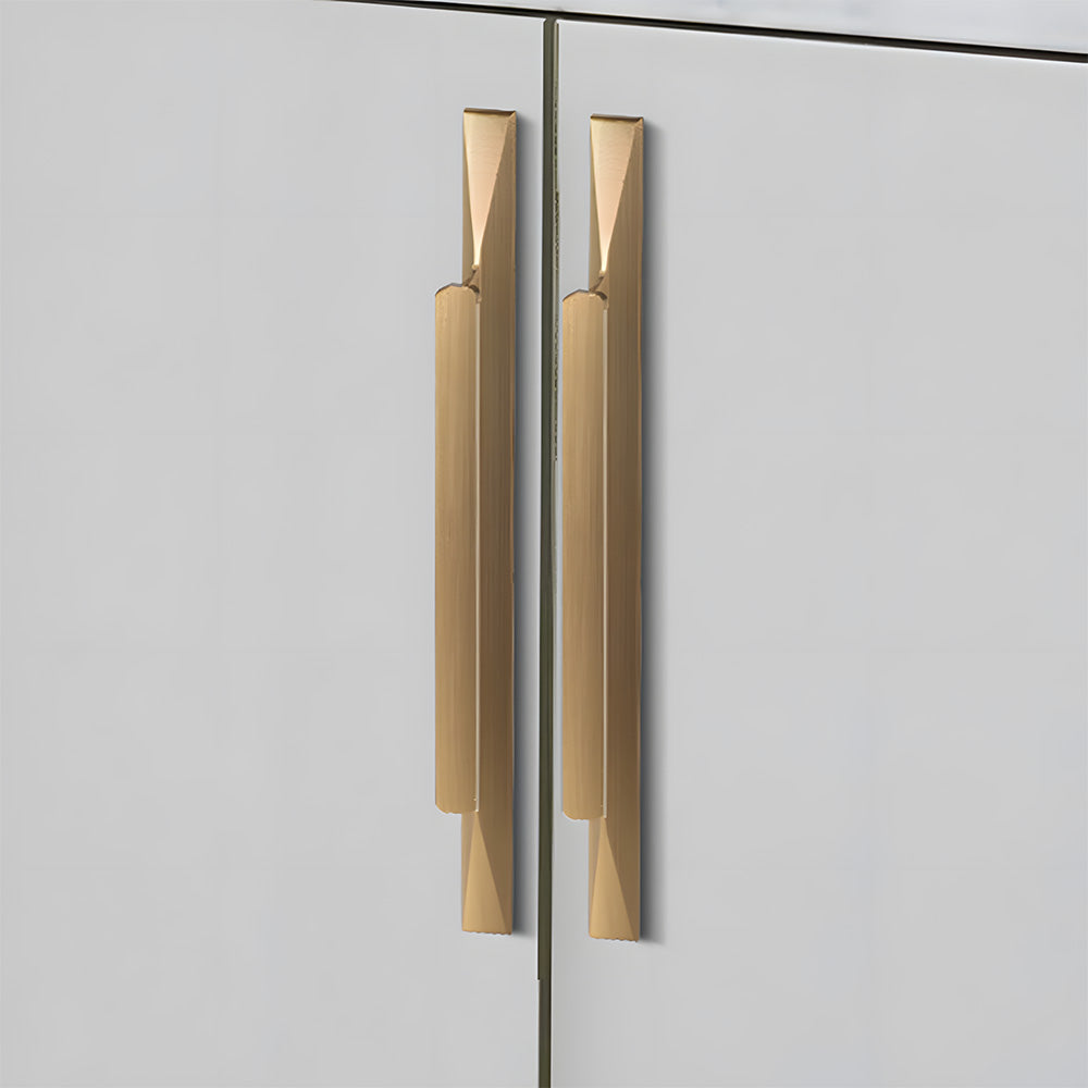 Modern Minimalist Finger Edge Pull Cabinet Handles