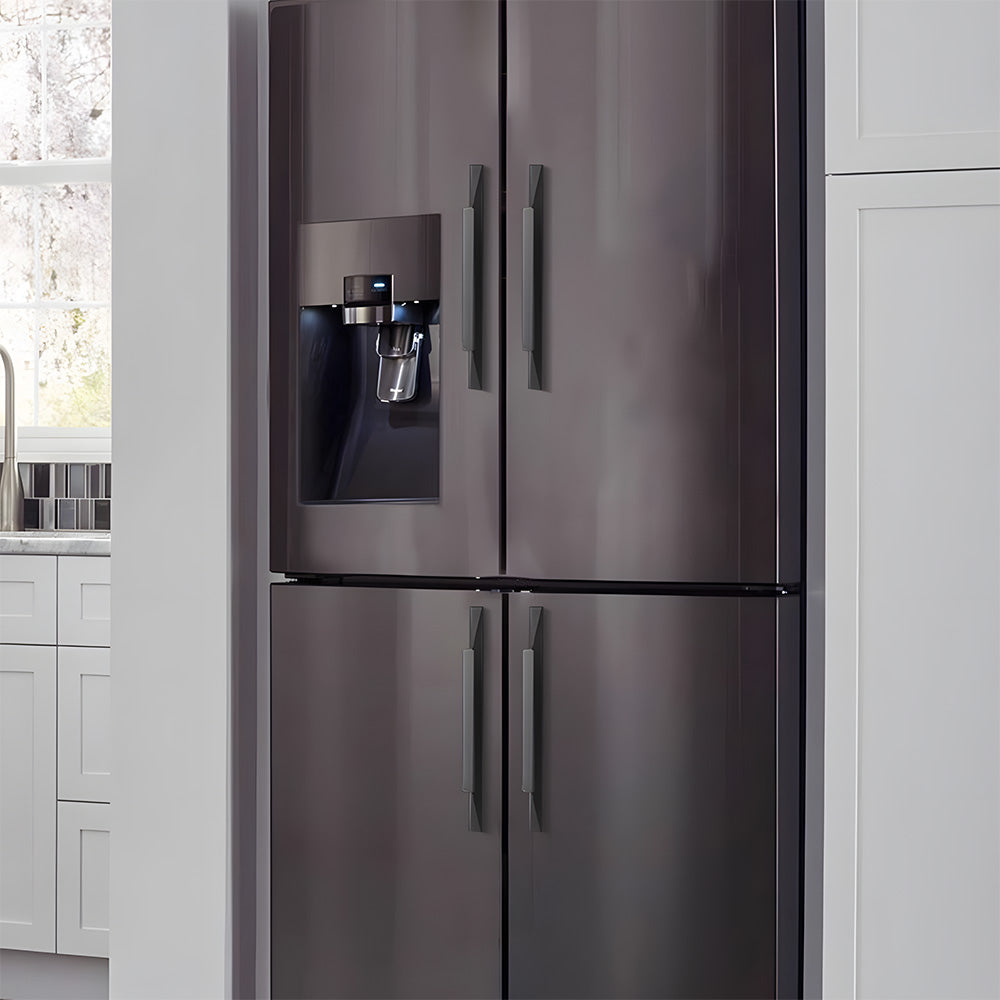 Modern Minimalist Finger Edge Pull Cabinet Handles