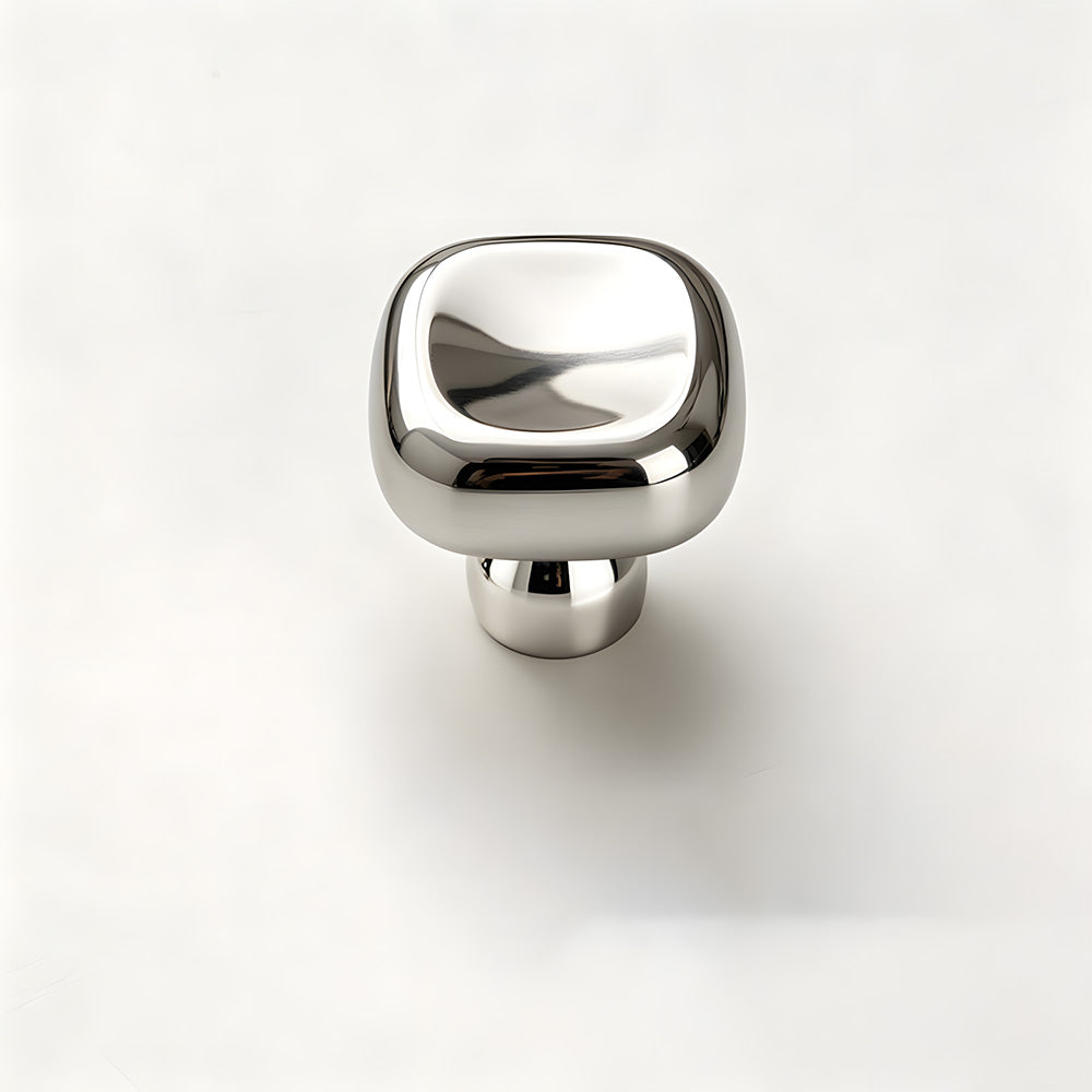 Mid-Century Round & Square Concave Cabinet Knobs