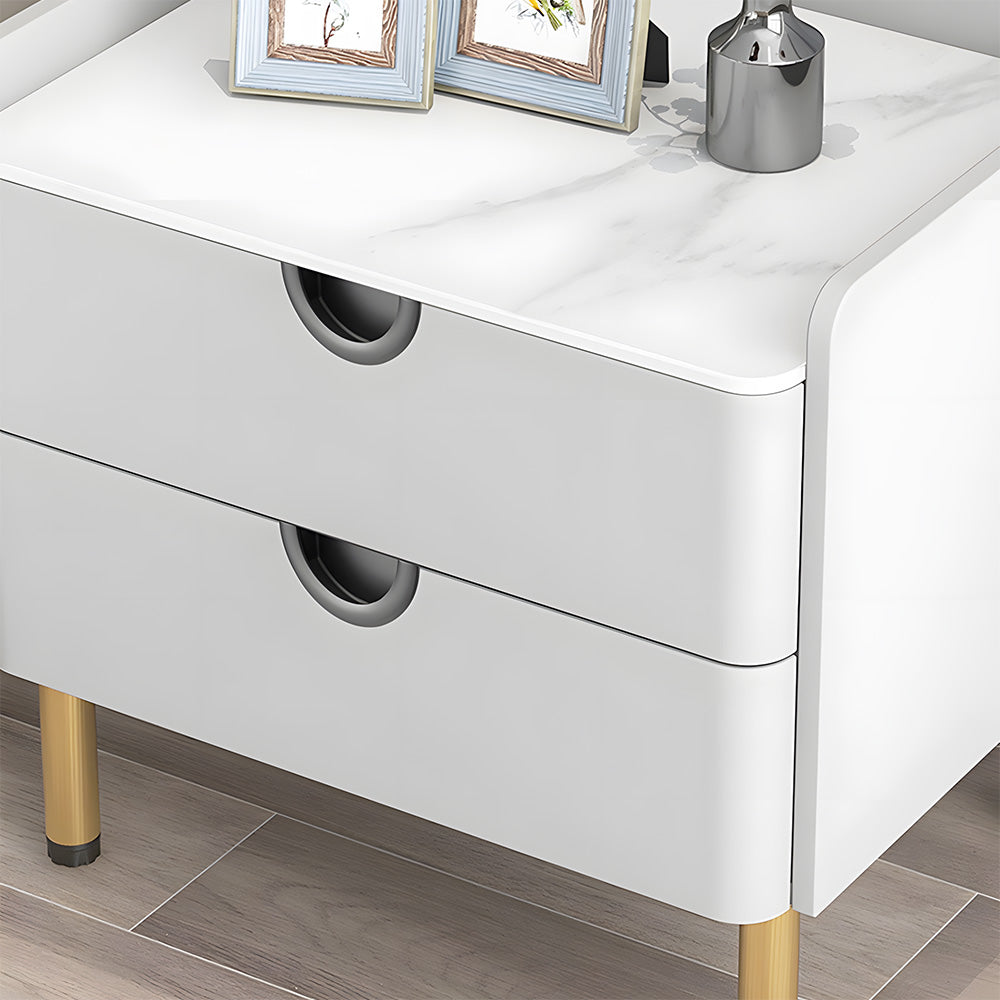 Stylish Semi-circle Embedded Drawer Handles