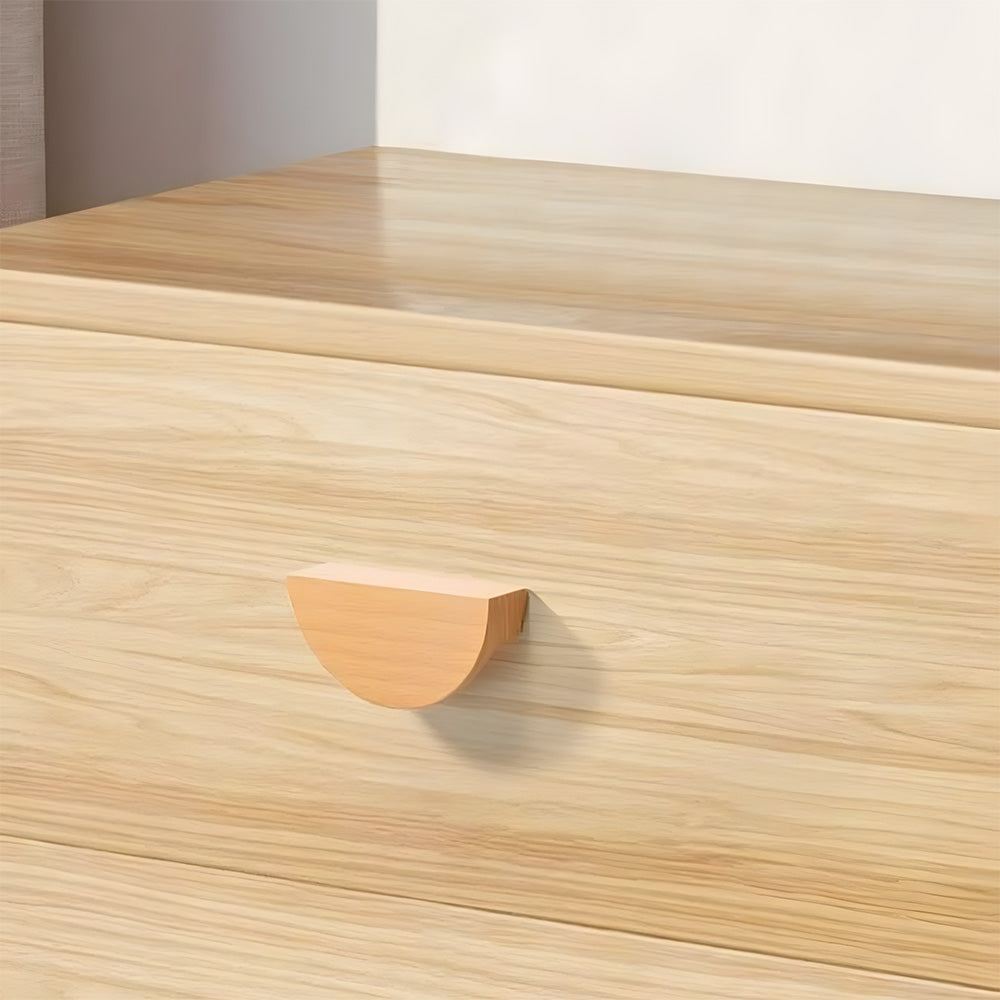 Modern Semi Circle Wood Kitchen Cabinet Handles