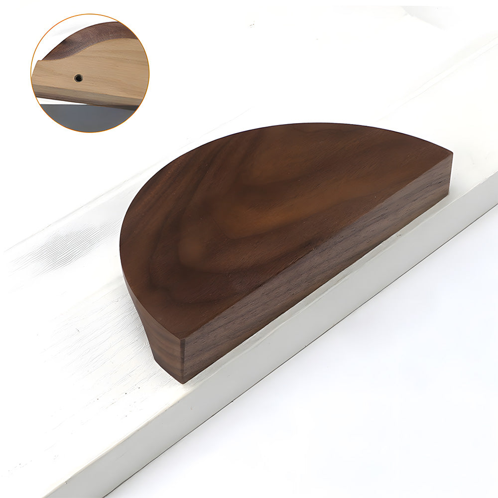 Modern Semi Circle Wood Kitchen Cabinet Handles
