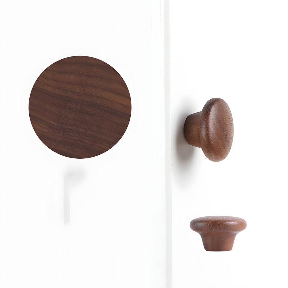 Modern Natural Wood Cupboard Handles
