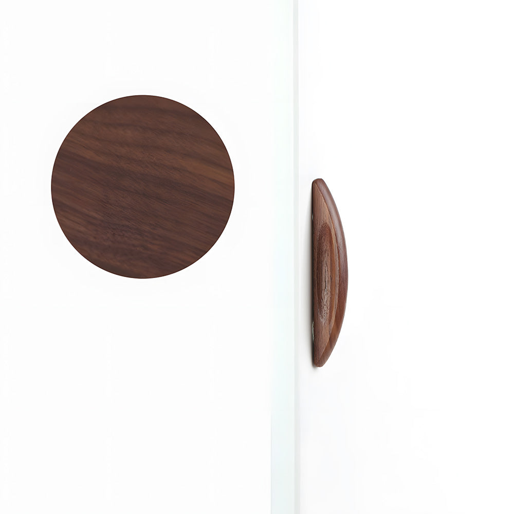 Modern Natural Wood Cupboard Handles