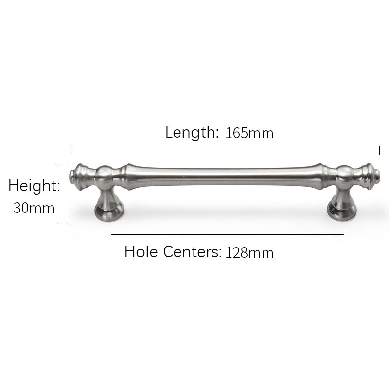 Modern Simple European Cabinet Door Drawer Handle