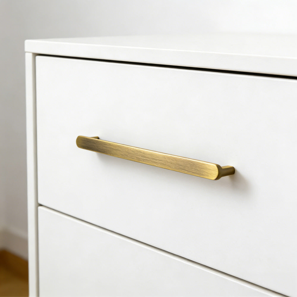 Simple Bronze Brass Cabinet Handles For Kitchen