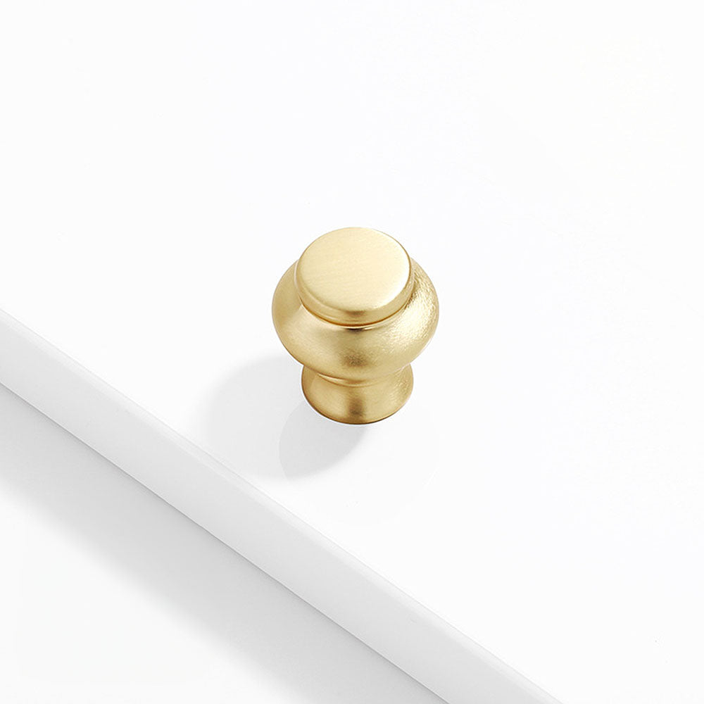 Simple Retro Gold Zinc Alloy Cabinet Handles And Drawer Knobs