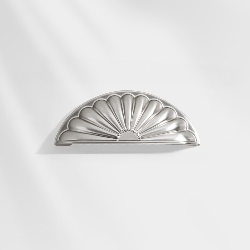 Modern Antique Shell Cabinet Edge Pulls